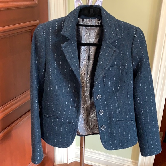 Wool blazer jacket - Picture 1 of 6